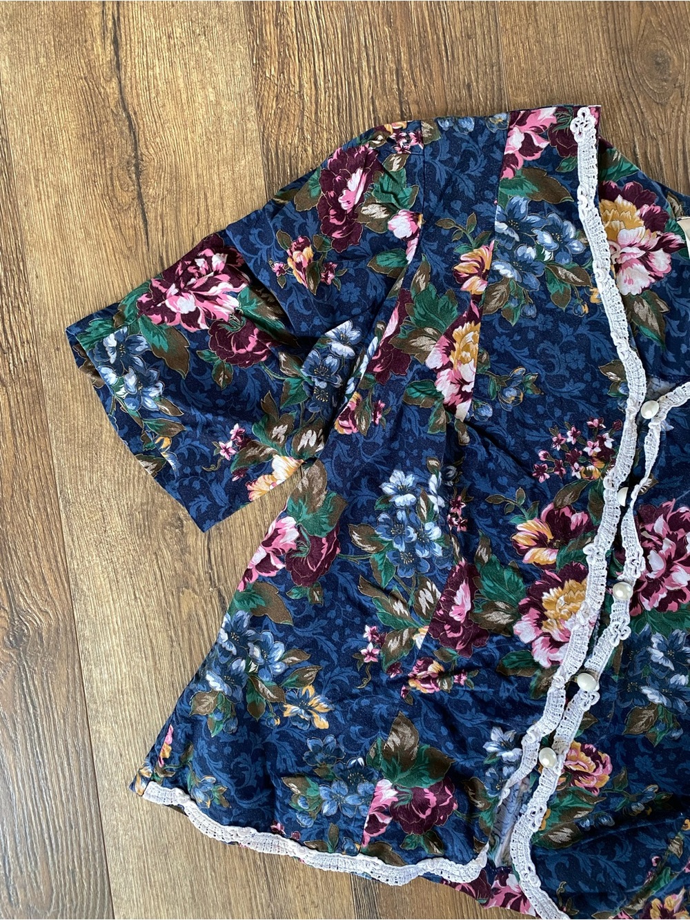 80s Floral Jacket